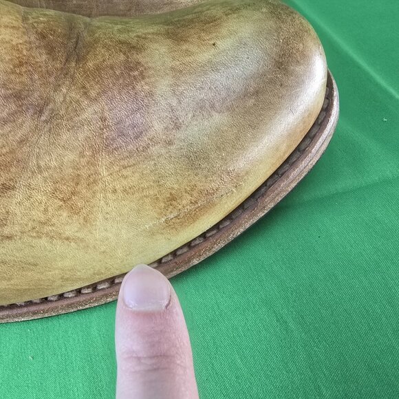 Bed Stu Cobbler Bridgewater Perforated Leather Boot  size 43 / w 12 / m 10 - Picture 8 of 13